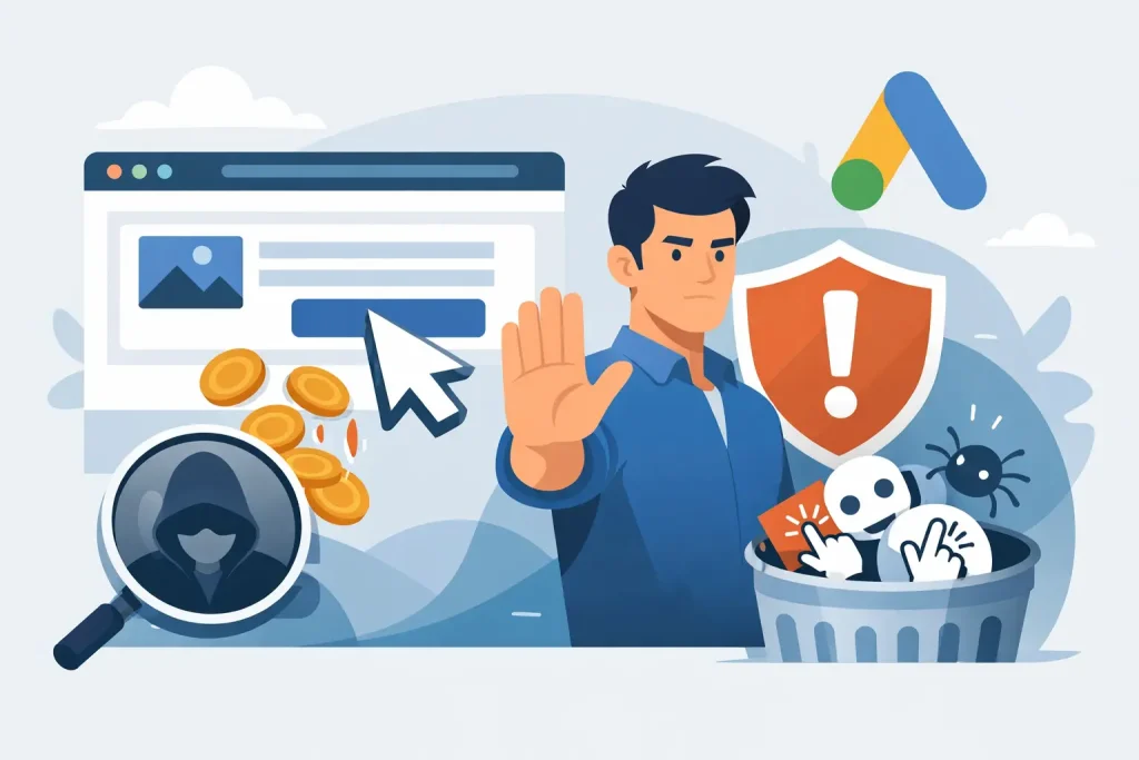Cómo evitar clics basura en Google Ads