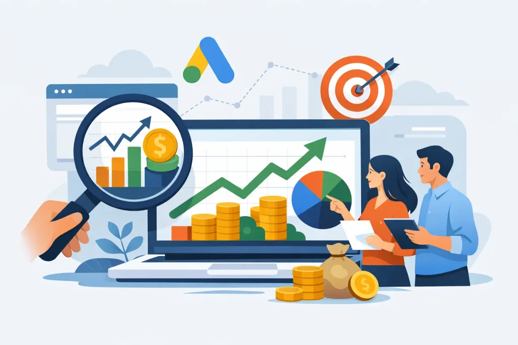 Cómo medir ROI en Google Ads sin engañarte