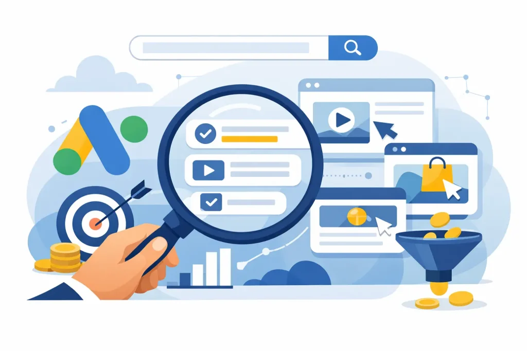 Guía de concordancias Google Ads sin desperdicio