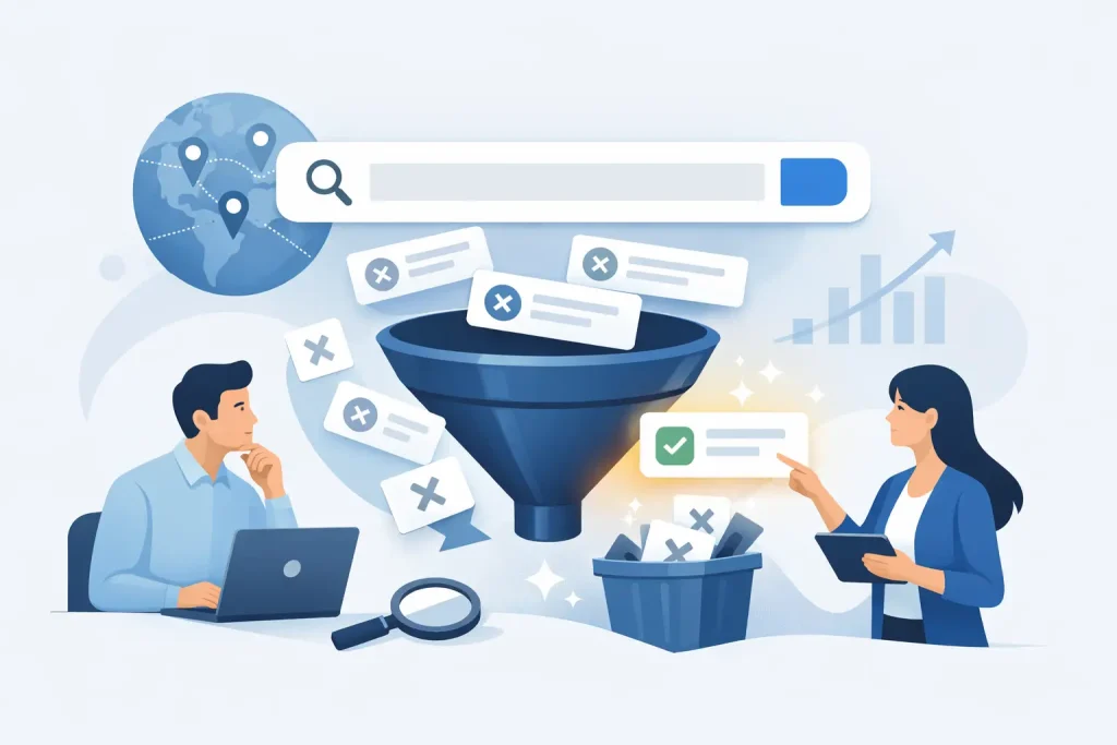 Cómo filtrar búsquedas irrelevantes en Google