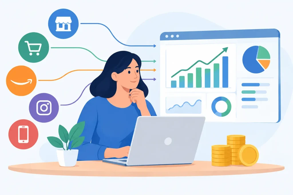 Cómo medir ventas multicanal sin perder dinero