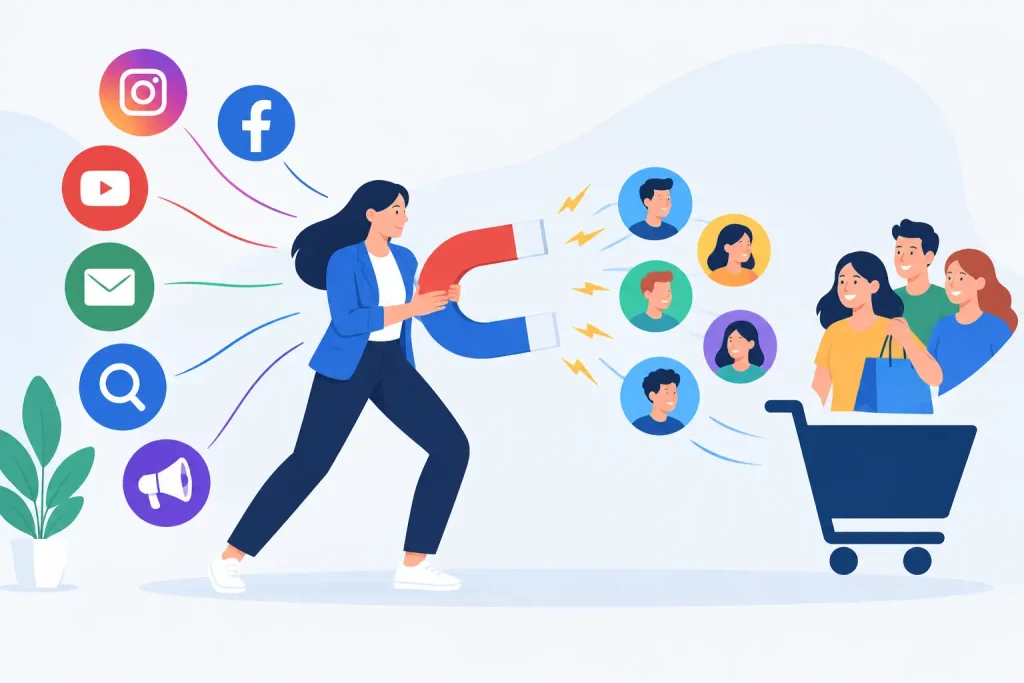 Mejores canales para captar clientes que compran